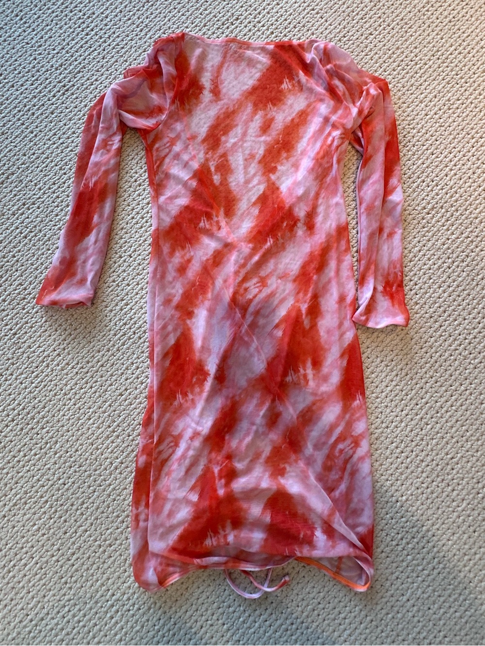 SHEIN Tie-Dye Swim Cover-Up for Beach/Pool/Vacation, Women’s Small